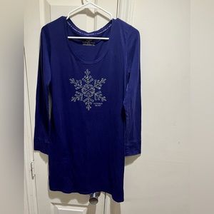 Victoria’s Secret long sleeve dress with bling and studs